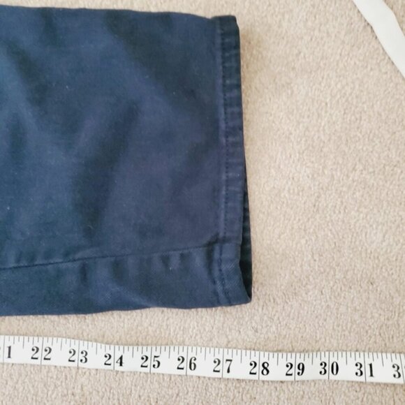 Tommy Hilfiger Vintage Retro Navy 90s Baggy Wide Leg Carpenter Jeans XS - Picture 4 of 6
